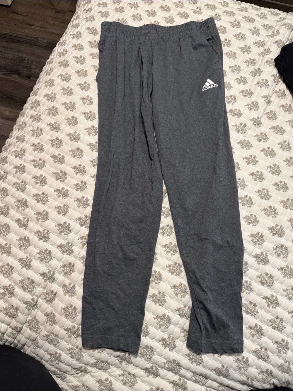 adidas Dark Gray Athletic Joggers